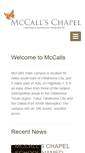 Mobile Screenshot of mccallschapel.com